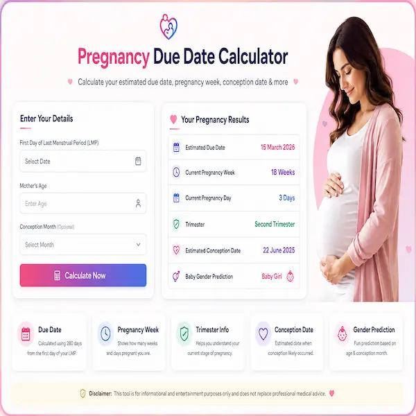 Pregnancy Due Date Calculator